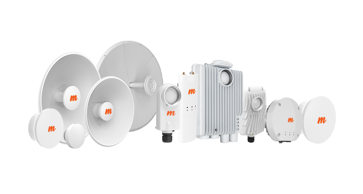 Mimosa PTP Products with Antennas